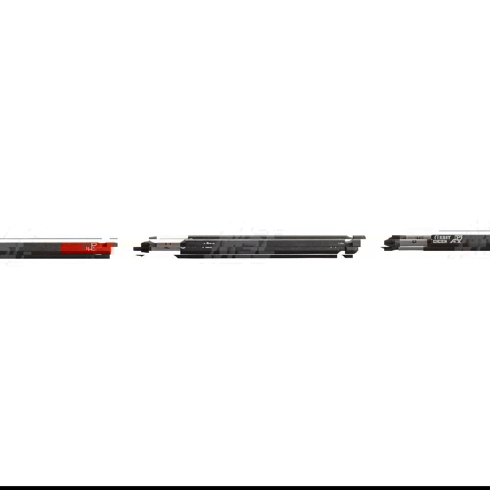 Power Screwdriver Bit: #2 Phillips, #2 Speciality Point Size